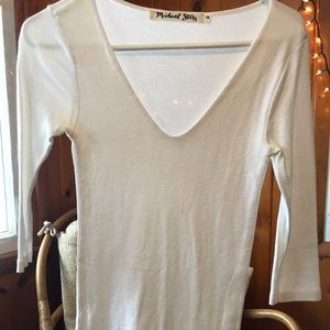 Michael Stars V Neck Classic tee